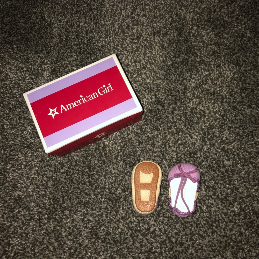 American Girl Lavender Espadrilles